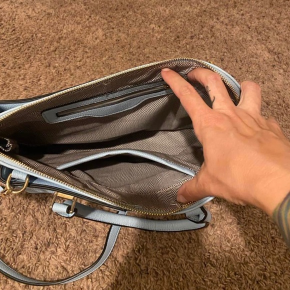 Pastel Blue purse - Picture 3 of 7